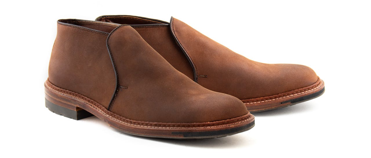 Alden Slip-on Chukka – Tobacco