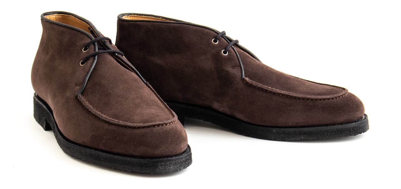 Majordome M69 Apron Chukka – Dark Brown