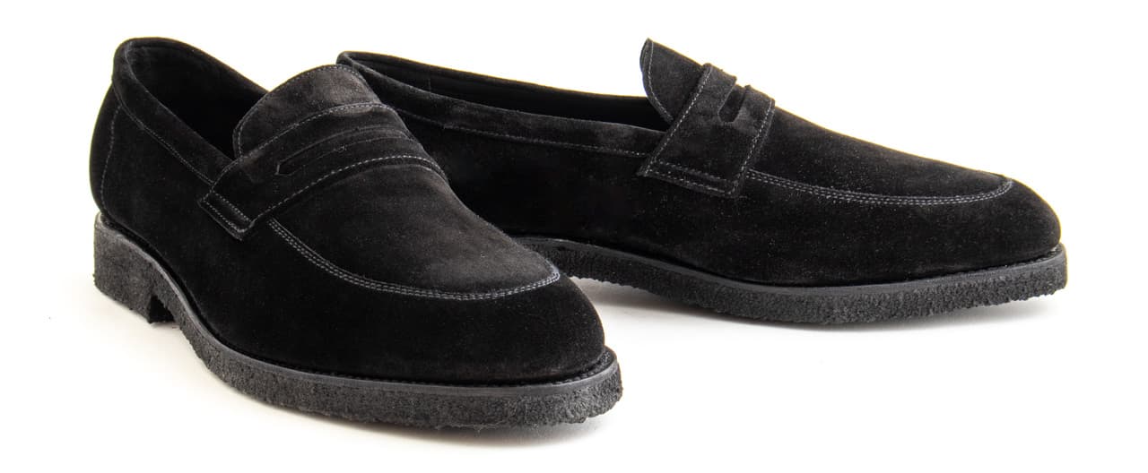 Majordome M08 Penny Loafer – Black