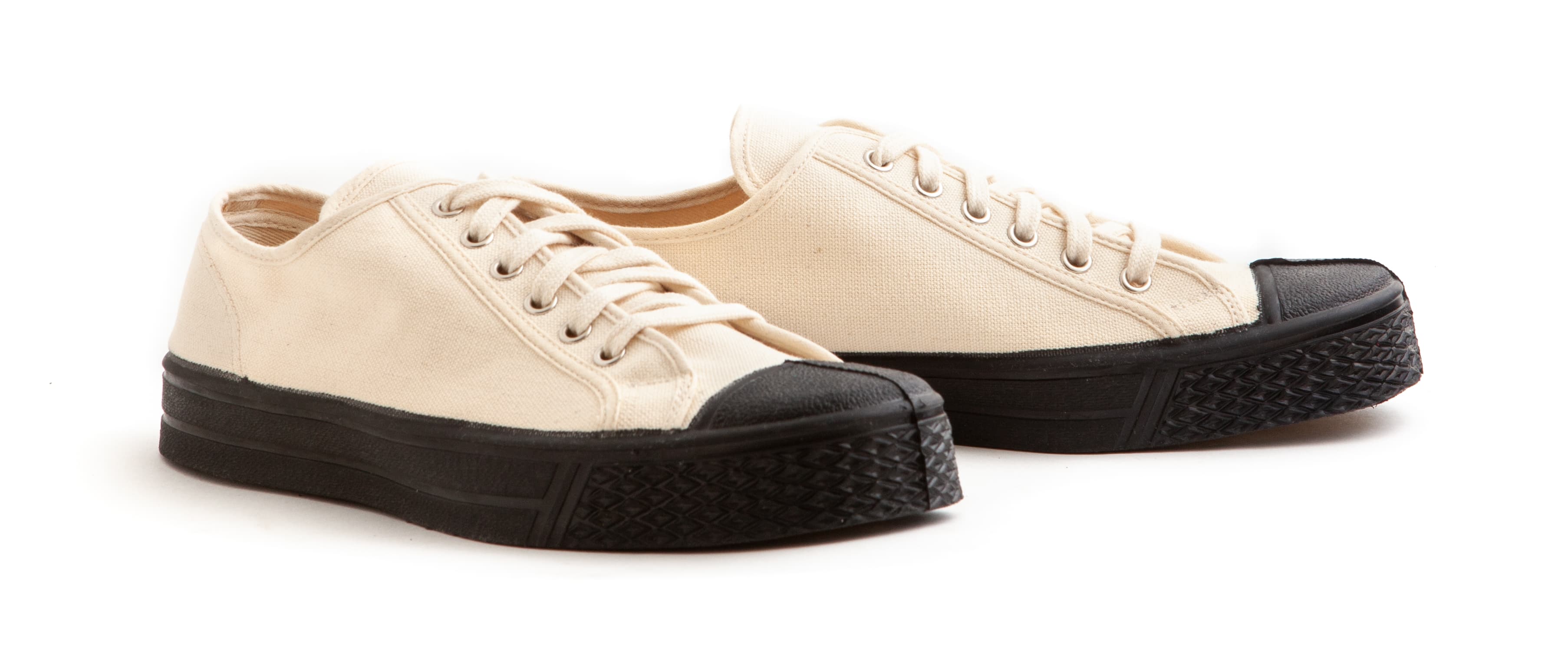 US Rubber Military Low Top Off White Leffot1