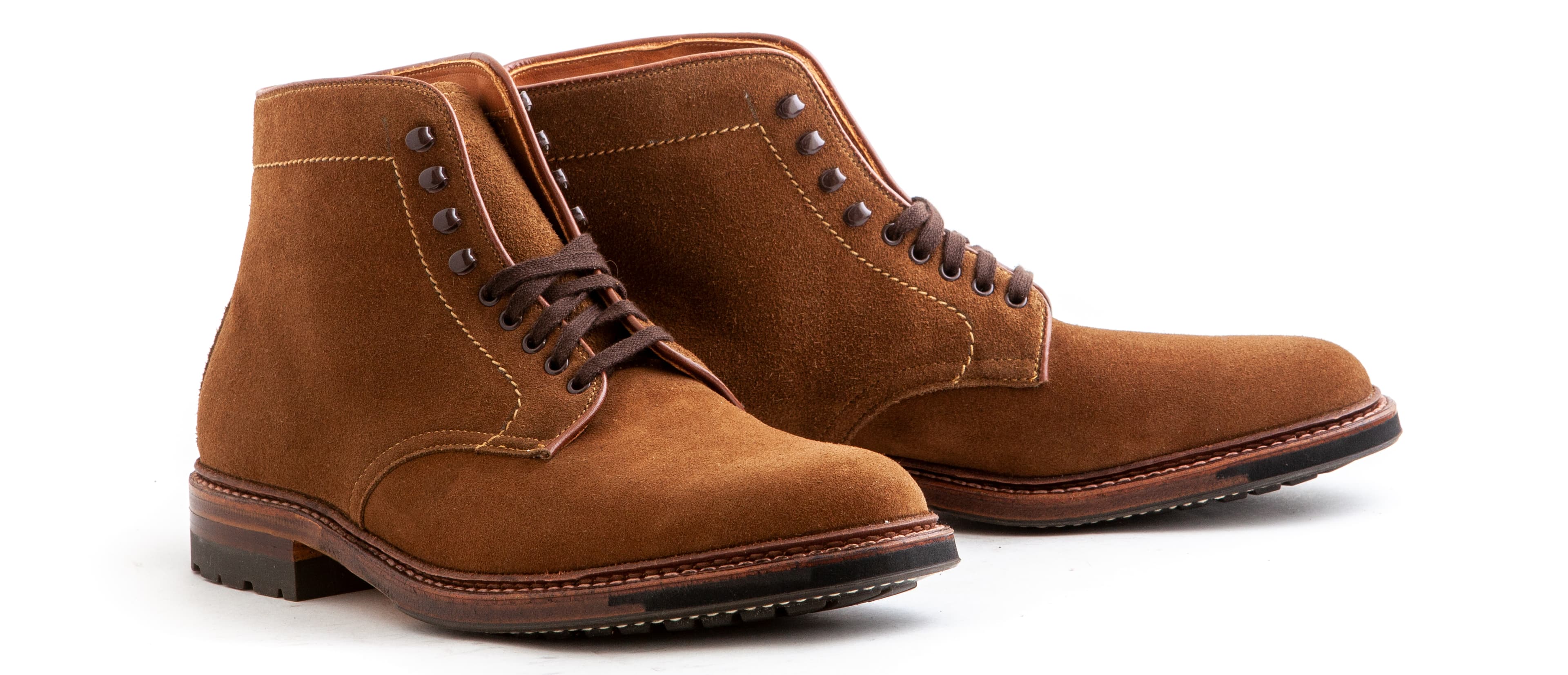 Alden Plain Toe Boot – Snuff