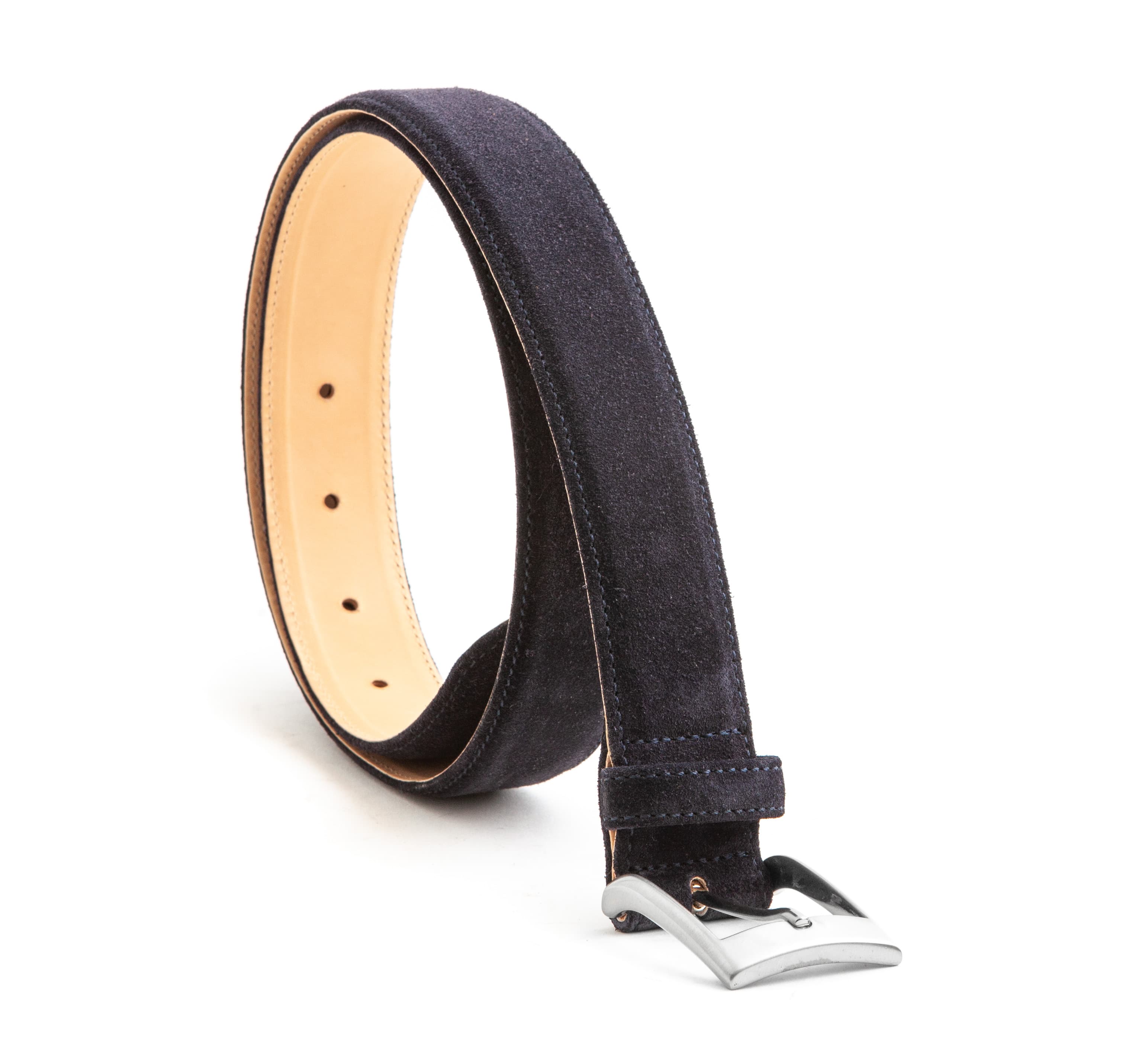 Kreis Suede Belt – Navy