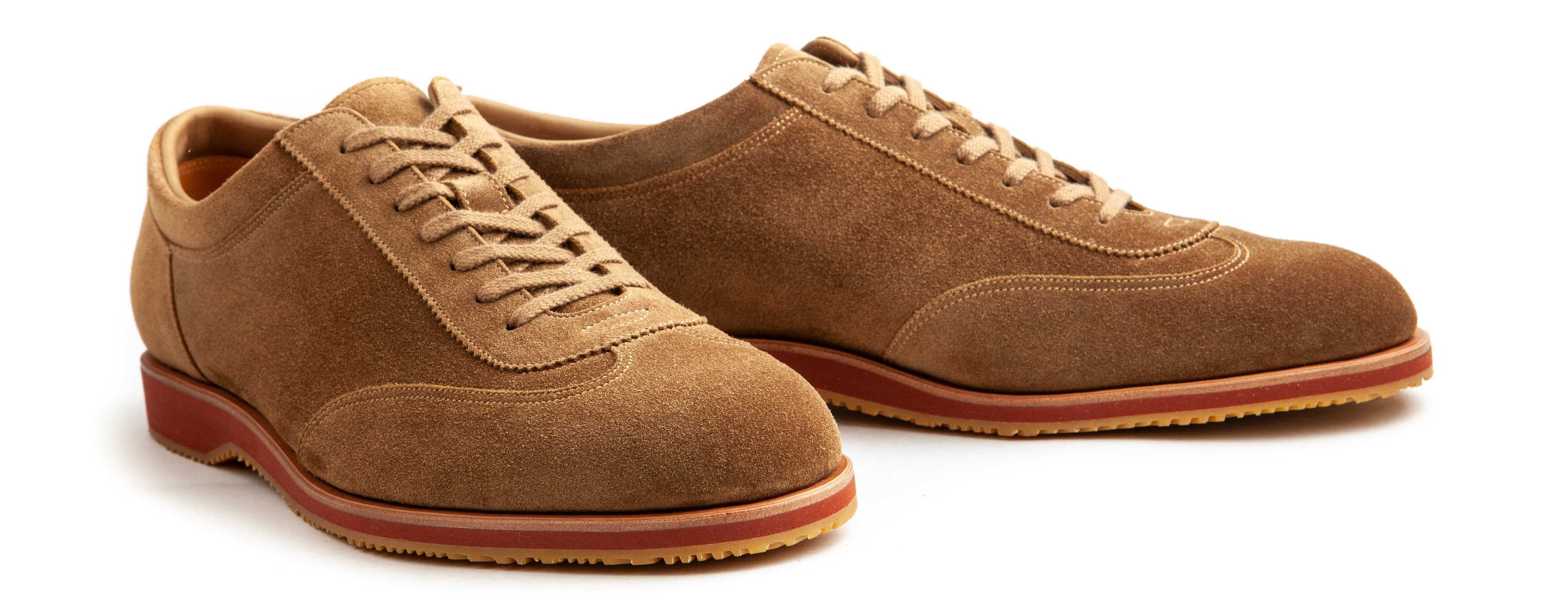 Hiro Yanagimachi LS1 Sneaker – Khaki/Red
