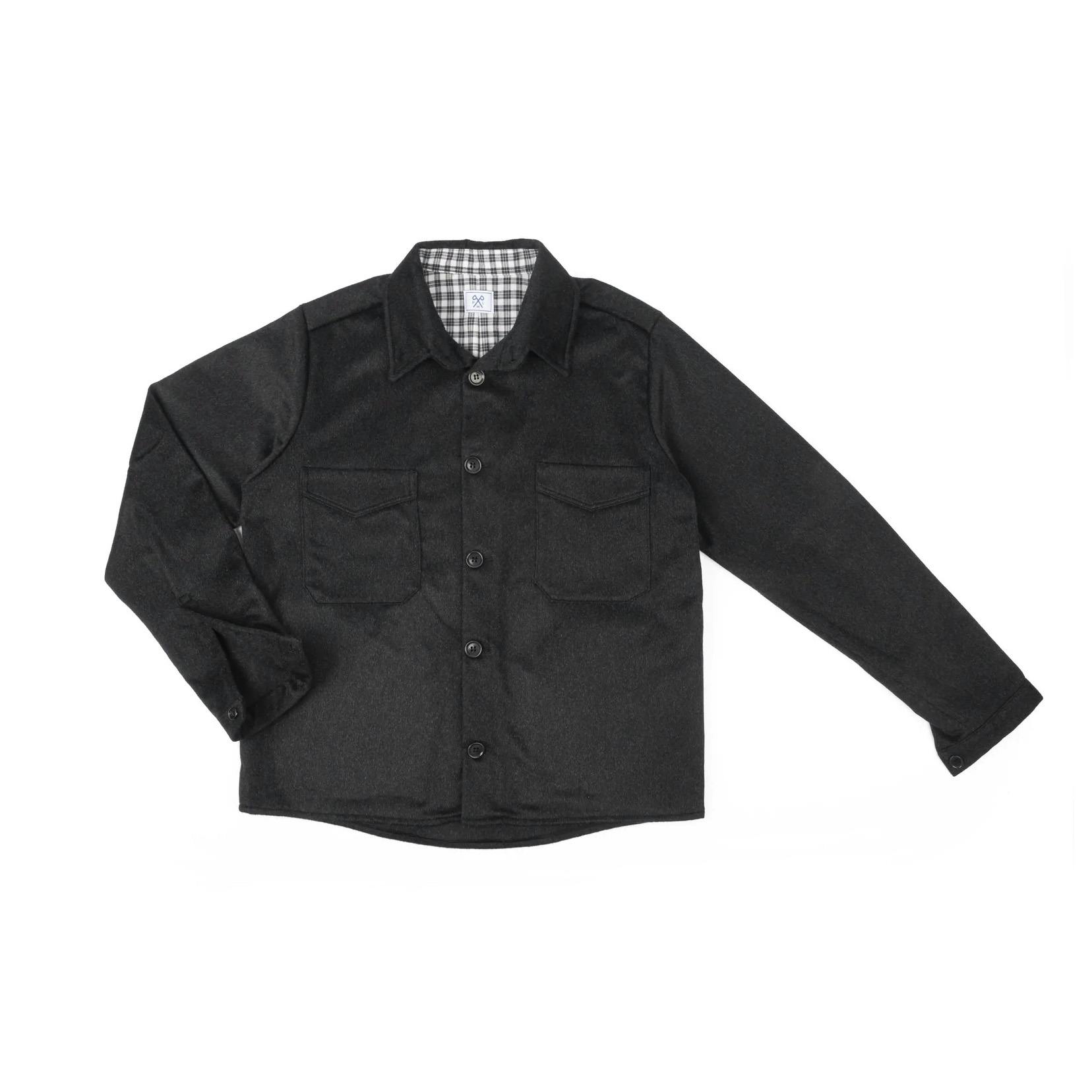 PML Overshirt – Charcoal Cashmere