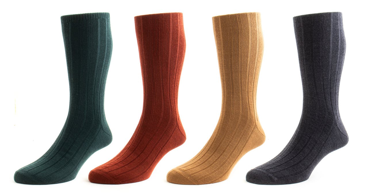 Bresciani Solid Socks