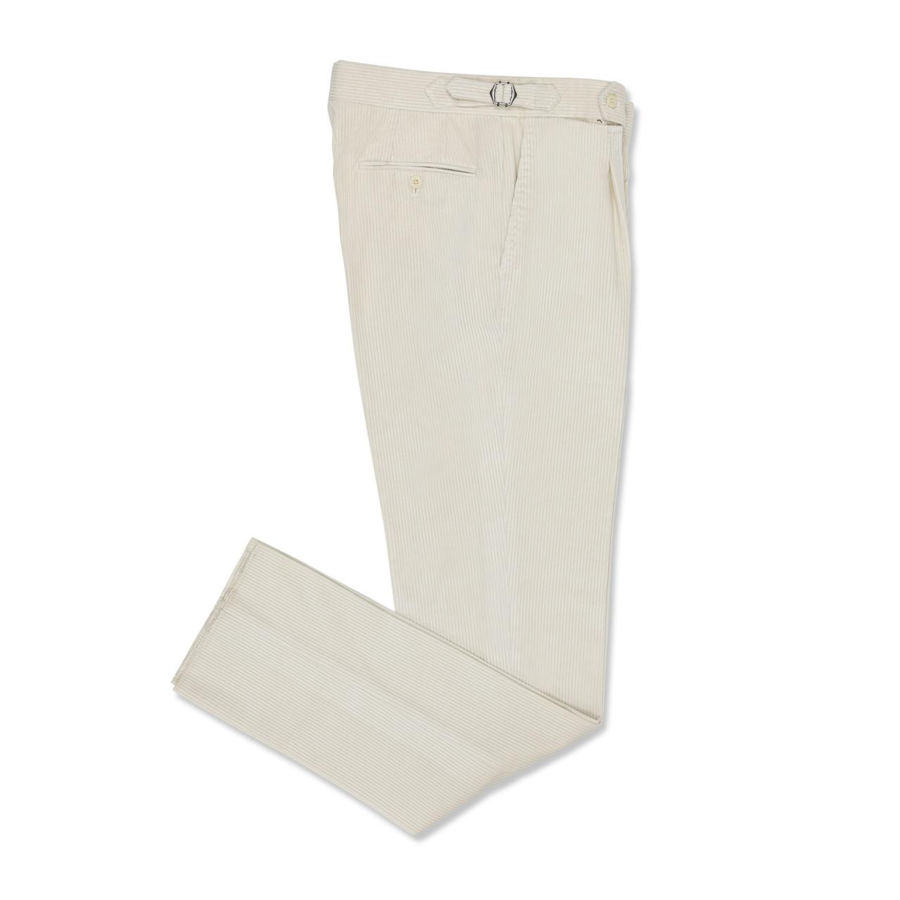 PML Corduroy Trousers – White