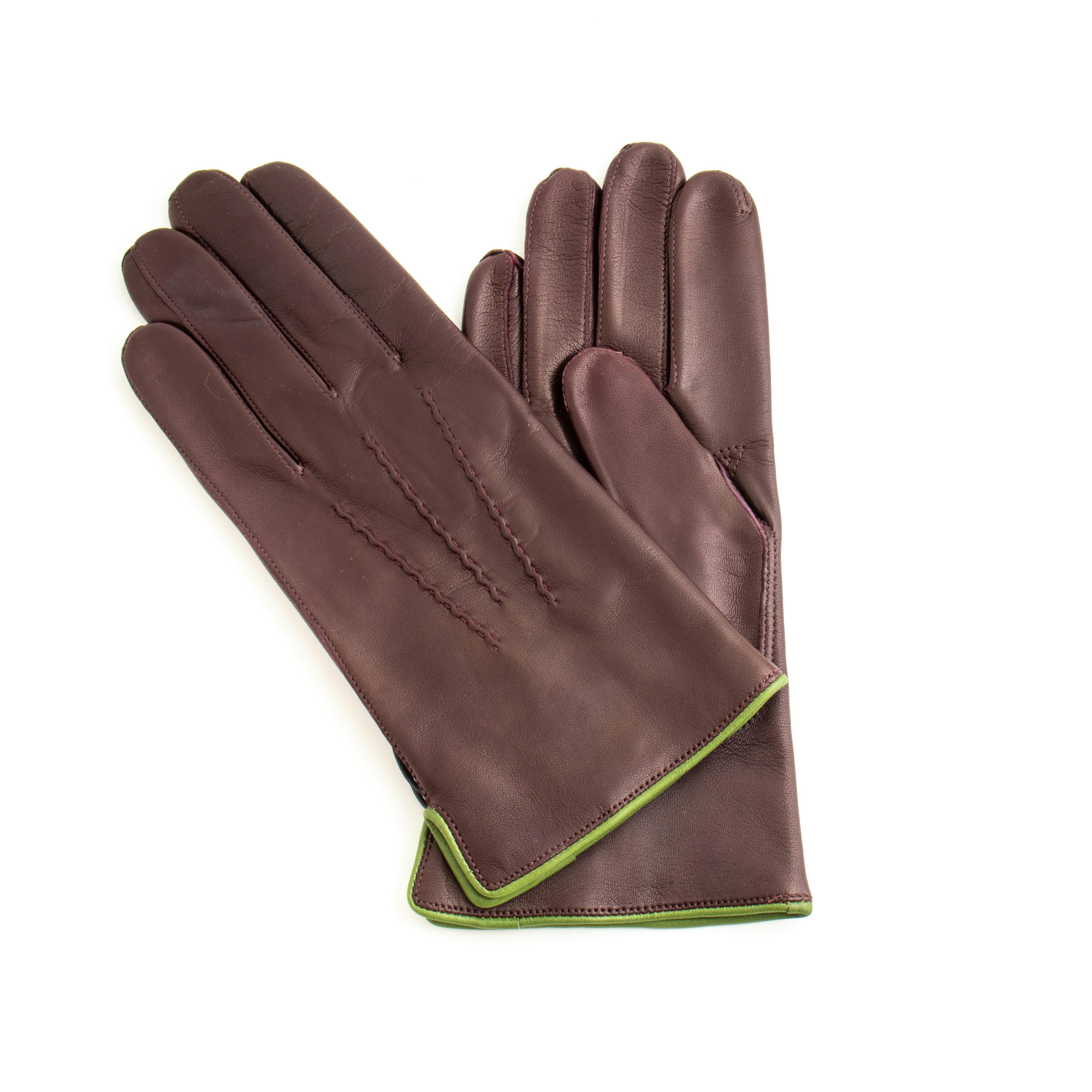 Thomas Riemer Nappa Gloves – Aubergine