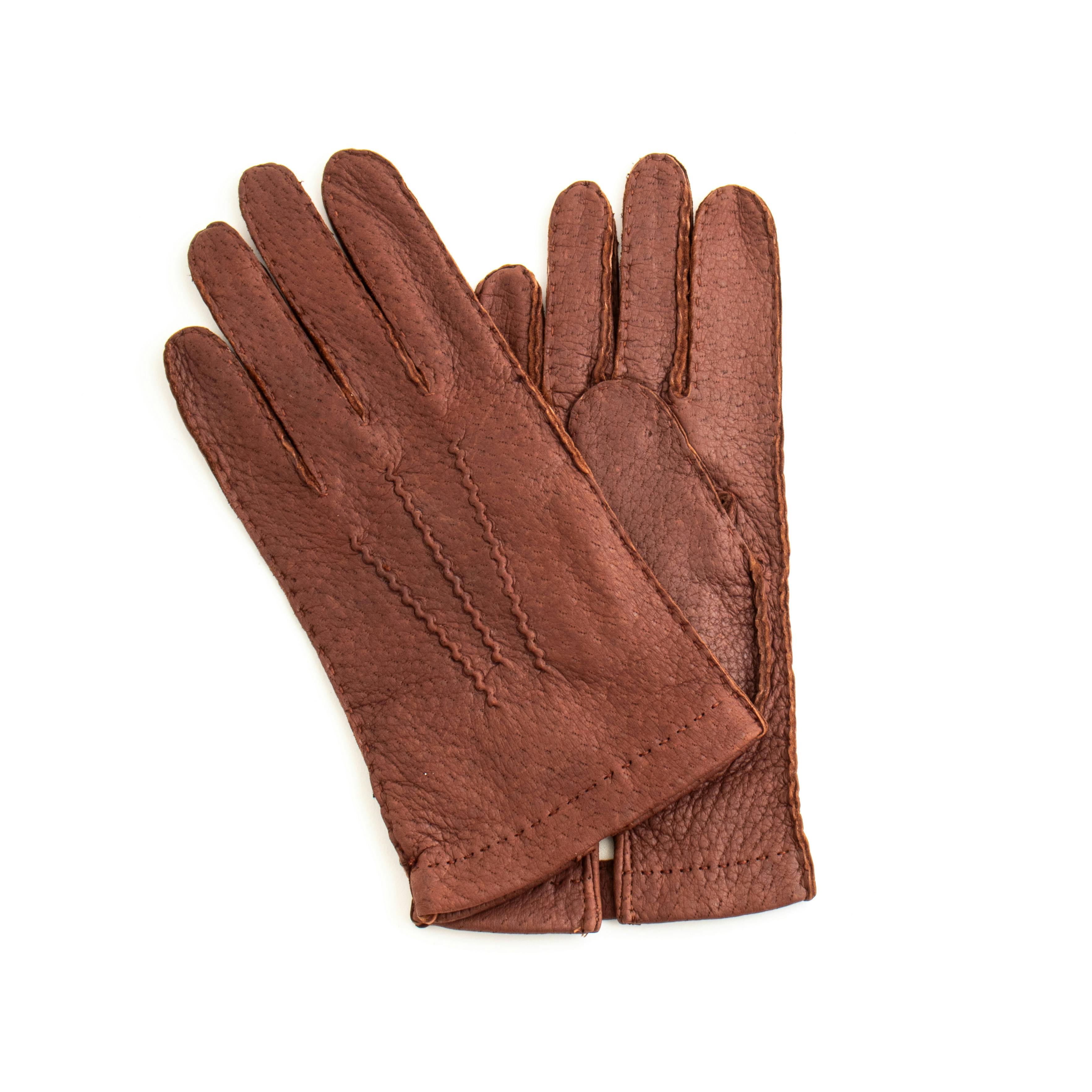 Thomas Riemer Peccary Gloves – Sierra – Unlined