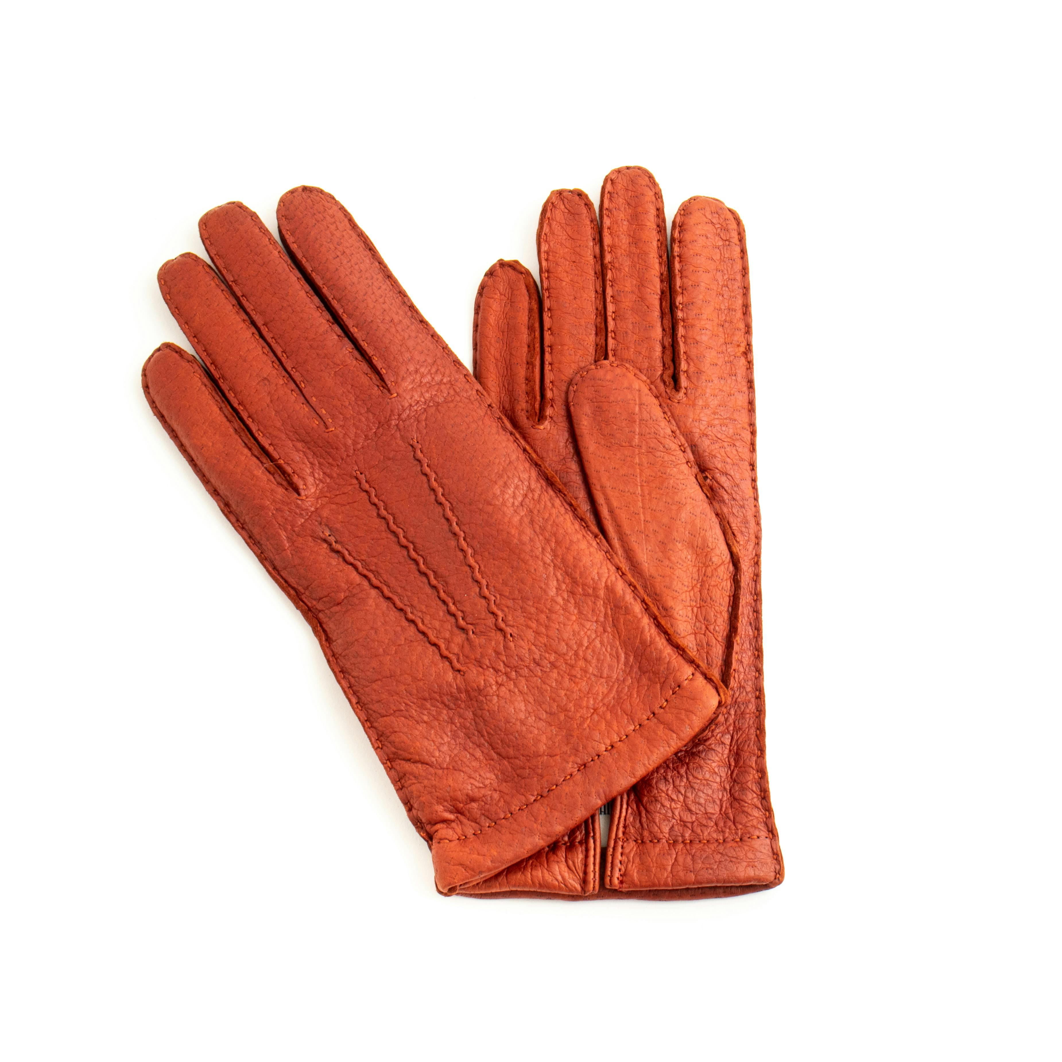 Thomas Riemer Peccary Gloves – Ziegel