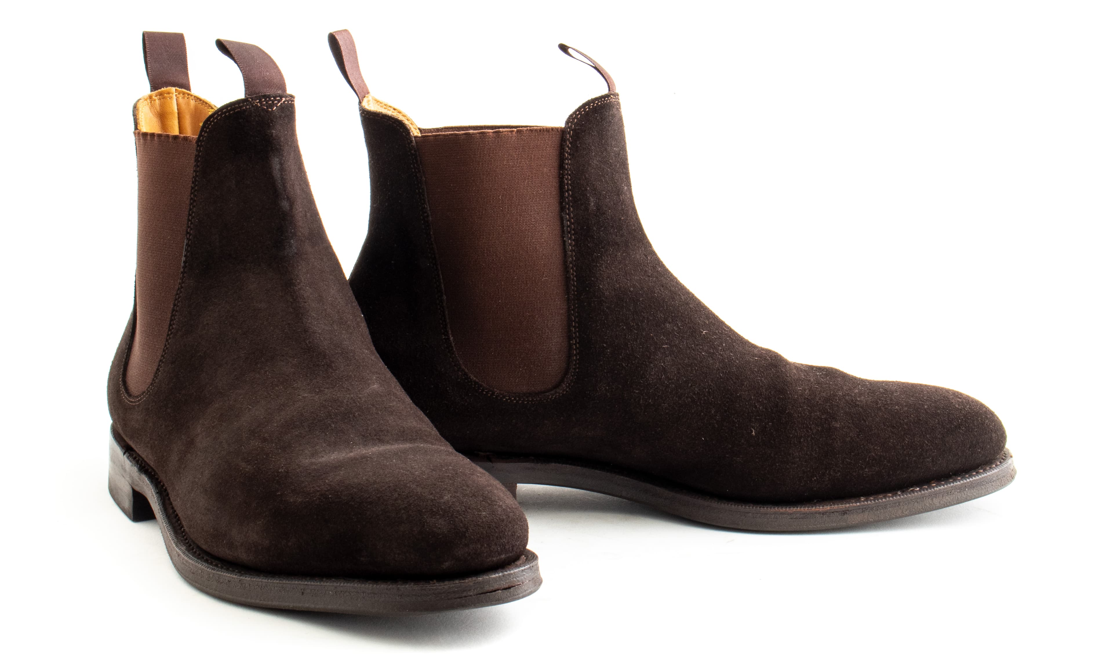 Meermin Chelsea Chelsea Brown Suede Boots Wholecut Chelsea Boot