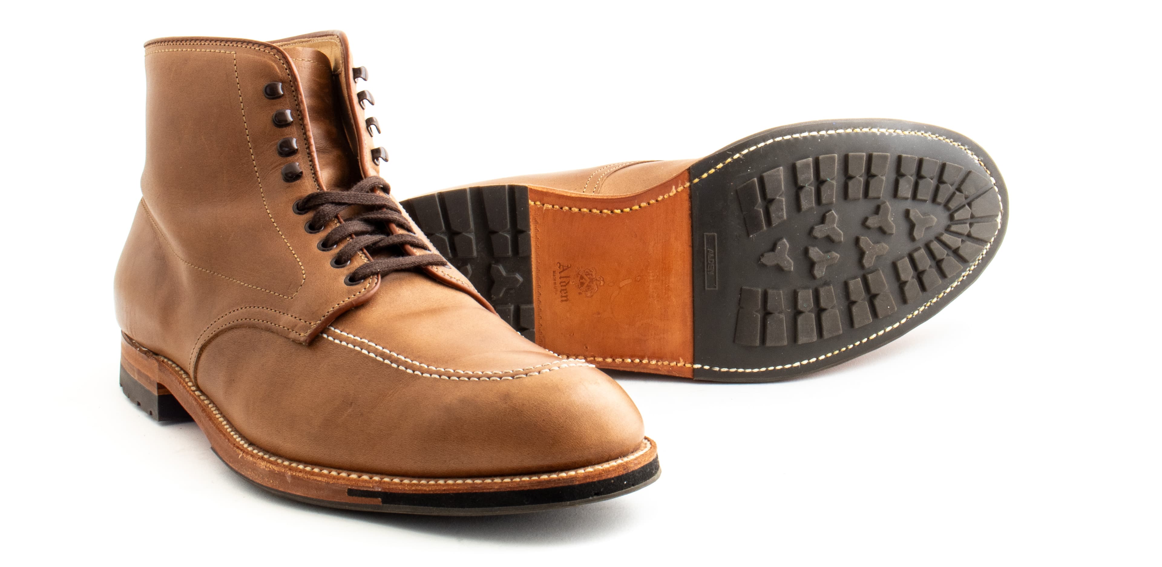 Alden Shoes New England Boot Company Handsewn Indy Boot, Black