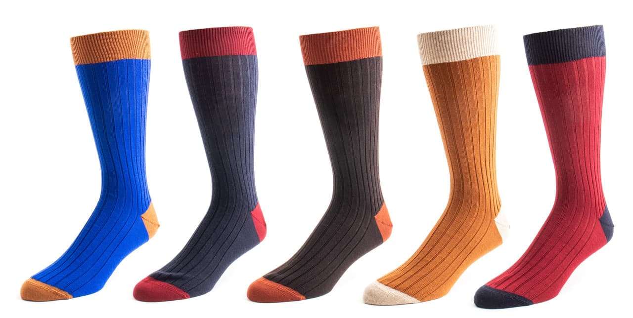 Bresciani Bicolor Socks