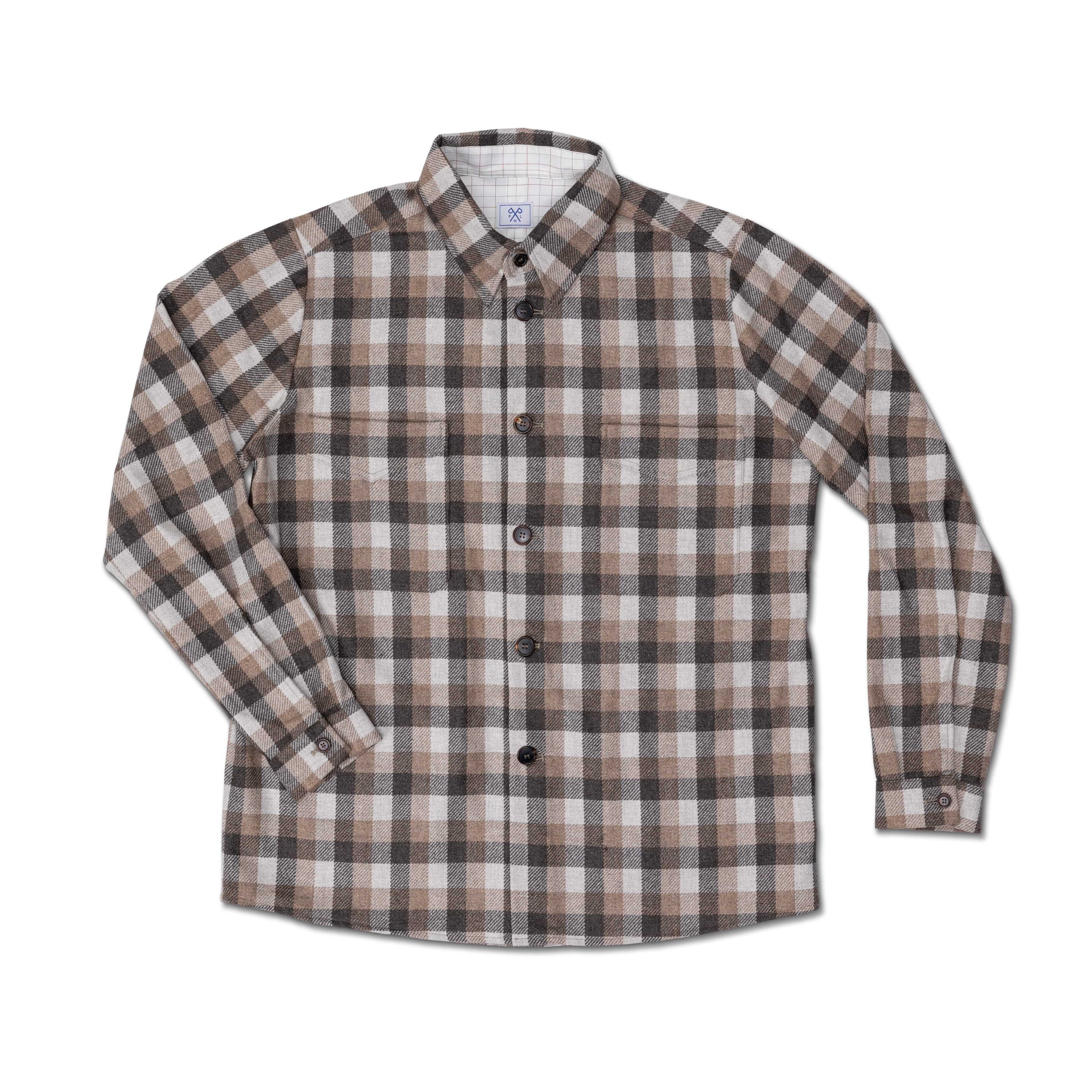 PML Overshirt – Tan/Grey