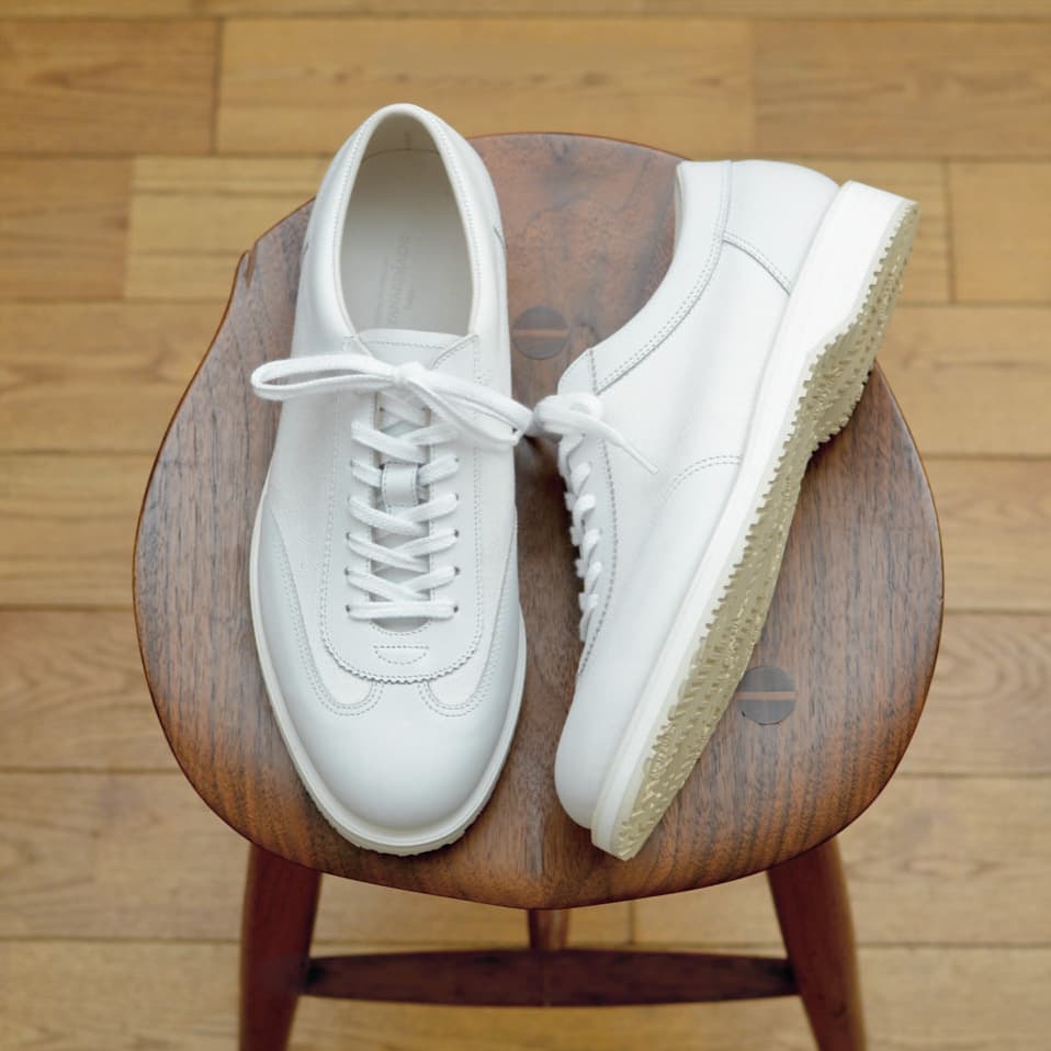 Hiro Yanagimachi LS1 Sneaker – White/Off-White