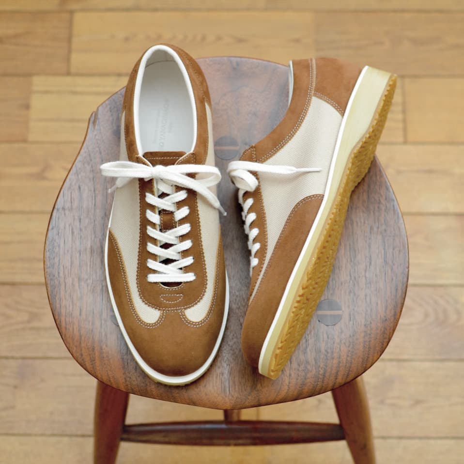 Hiro Yanagimachi LS1 Sneaker – Brown/Beige